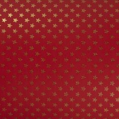 Lahjapaperi Gold Stars Red