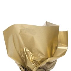 Silkkipaperi Metallic Gold