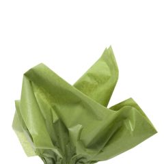 Silkkipaperi Moss Green