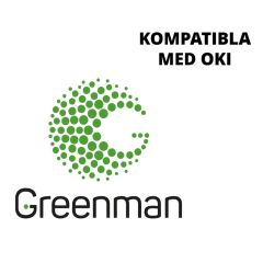 Ekovärikasetti Greenman OKI-lasertulostimiin