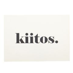Kiitoskortti Venice Black "Kiitos"