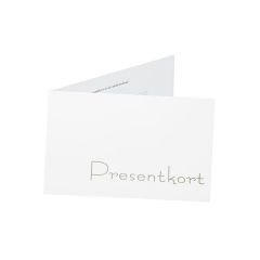 NOFI Lahjakortti Presentkort, valkoinen/harmaa