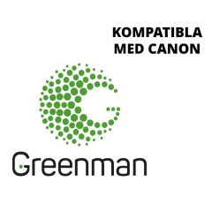 Ekovärimusteet Greenman Canon-mustesuihkutulostimiin