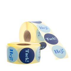 Tarra Miami Blue "hej/tack"