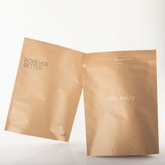 Paperinen postituspussi omalla painatuksella