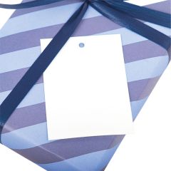 Pakettikortti / hintalappu, valkoinen